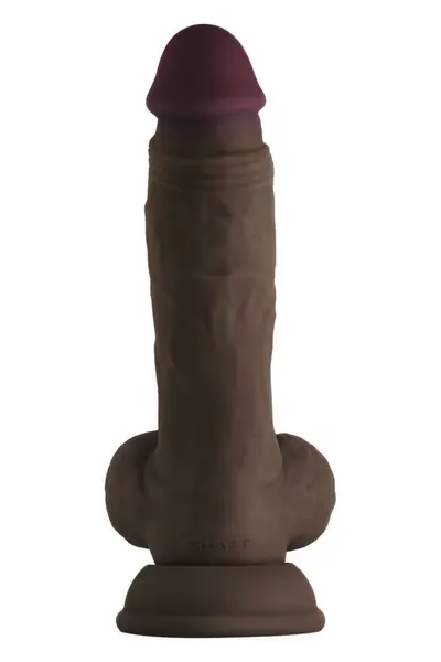 SHAFT Model A 7.5 Inch Liquid Silicone Dual-Layer Intimate Device Mahogany