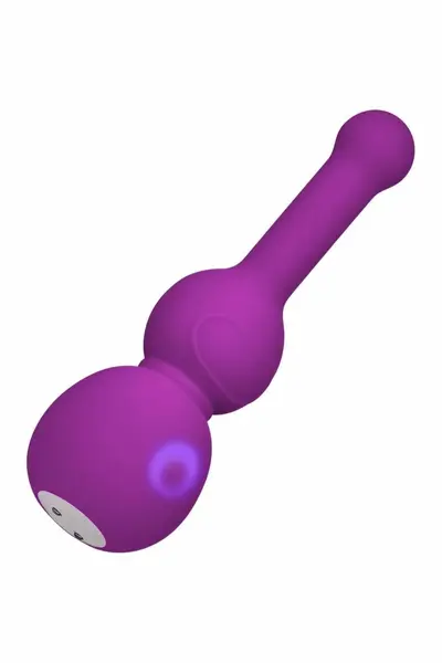 FemmeFunn Poly Massager Purple - Compact Waterproof Silicone Wand