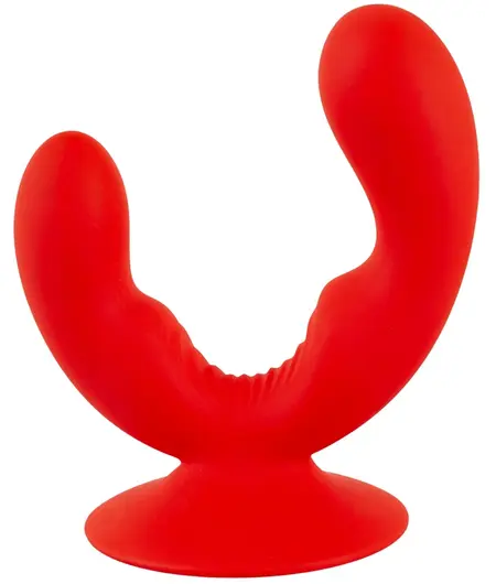 Sweet Smile Dual Vibrator Flexible Intimate System with Suction Cup Pink