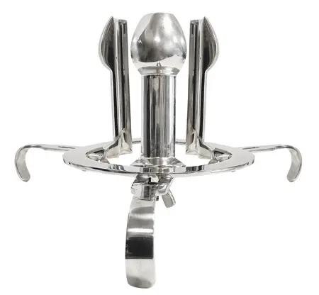 Fetish Collection Anal Deluxe Stainless Steel Adjustable Plug 12.5cm