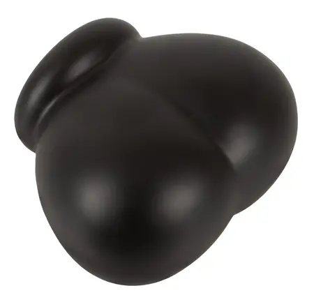Erecto Liquid Silicone Anatomical Ball Support Ring 7x8.5cm Black