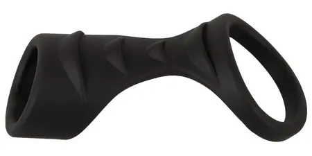 Erecto Liquid Silicone Performance Sleeve with Dual Support Rings, 8cm