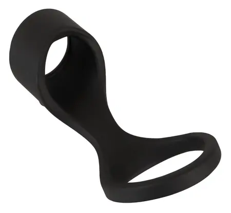 Erecto Liquid Silicone Performance Sleeve with Dual Support Rings, 8cm