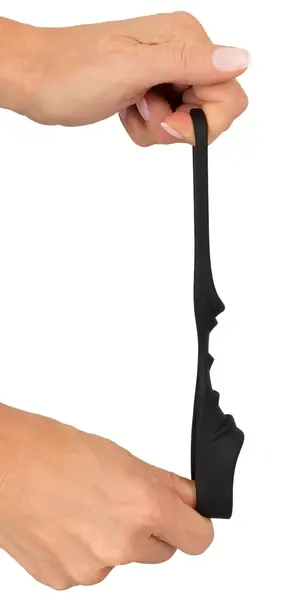 Erecto Liquid Silicone Performance Sleeve with Dual Support Rings, 8cm