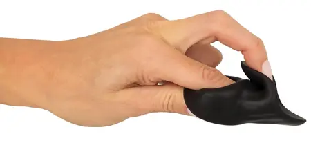 Erecto Liquid Silicone Intimate Ring & Ball Stretcher Duo, Black, 8 cm