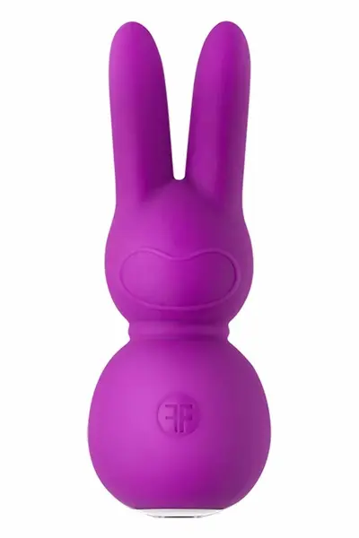 FemmeFunn Stubby 2 Massager Purple - Compact Silicone Vibrating Device