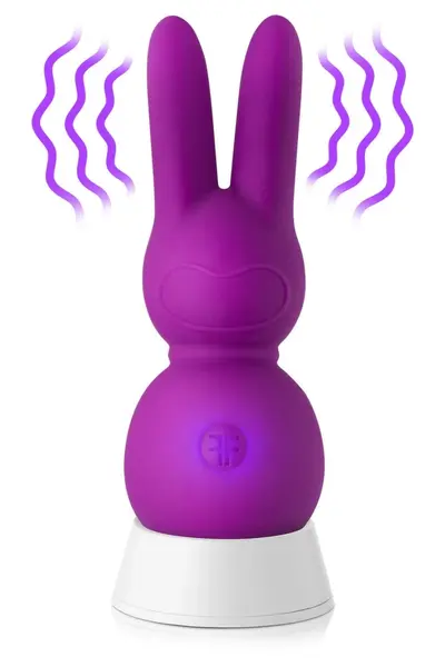 FemmeFunn Stubby 2 Massager Purple - Compact Silicone Vibrating Device