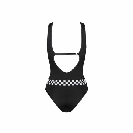 Obsessive Rallien Teddy Black - Sporty One-Piece with Adjustable Fit XS/S