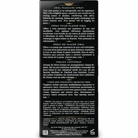 Shunga Waves Oral Spray Exotic Fruits 20ml - Flavored Moisturizing Formula