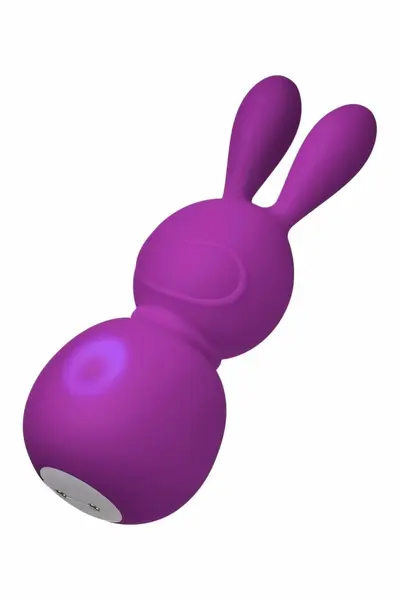 FemmeFunn Bunny Massager Purple - Compact Waterproof 7-Mode Model