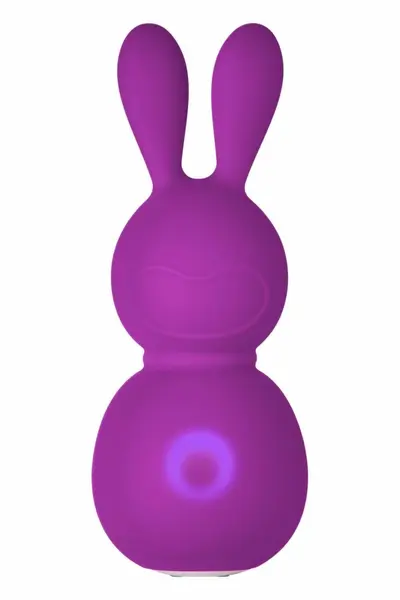 FemmeFunn Bunny Massager Purple - Compact Waterproof 7-Mode Model