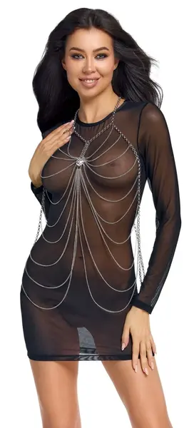 Cottelli Accessories Body Chain Silver - Elegant Decorative Jewelry