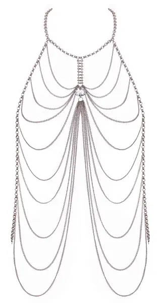 Cottelli Accessories Body Chain Silver - Elegant Decorative Jewelry