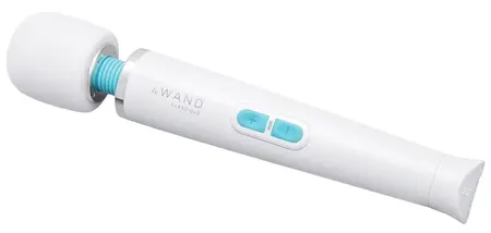 le Wand Classique Petite Cordless Massage Wand White 24.9cm