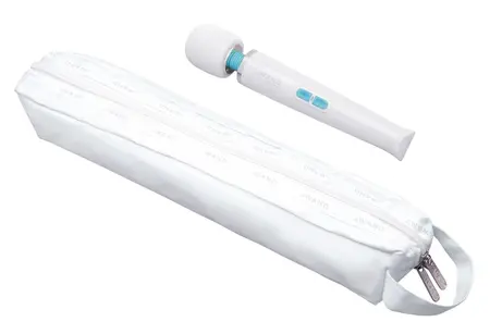 le Wand Classique Petite Cordless Massage Wand White 24.9cm