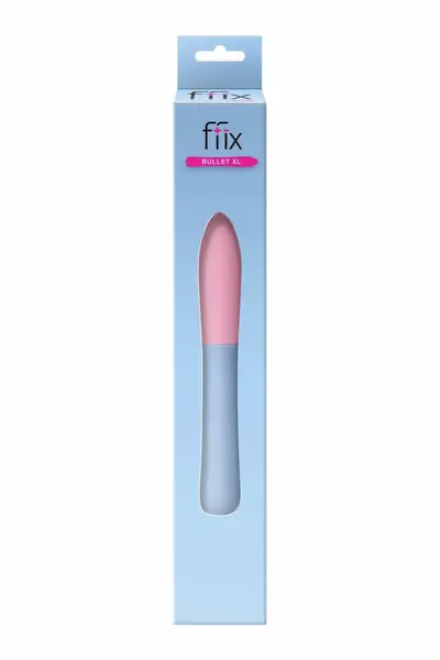 FFIX Bullet XL тънък вибратор, светлосин, водоустойчив