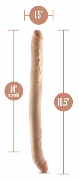 Blush Dr. Skin Plus 16.5” Dual-Ended Flexible Model Beige