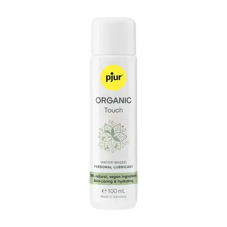 pjur Organic Touch Water-Based Vegan Lubricant 100 ml - Natural Formula