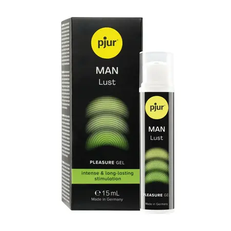 Pjur MAN Lust Gel 15ml - Water-Based Skin Conditioning Formula
