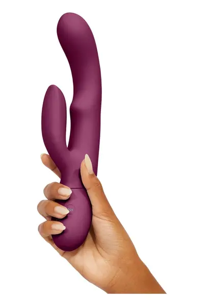 FemmeFunn Balai Dark Fuchsia Dual Motor Swaying Intimate Machine 23cm