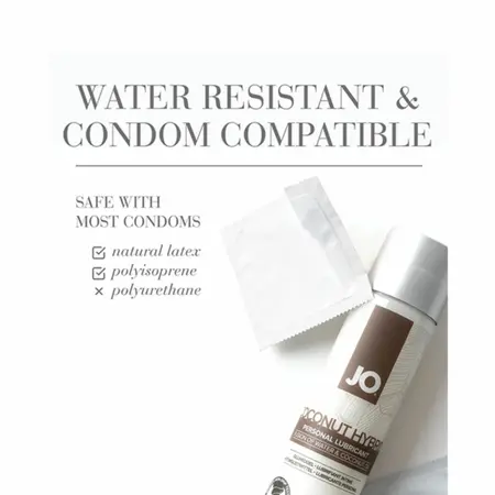 System JO Coconut Hybrid Lubricant 60ml - Nourishing Coconut Oil Formula