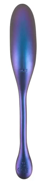 Sweet Smile Metallic Flexible Double Silicone Dual-Action System 22.5cm