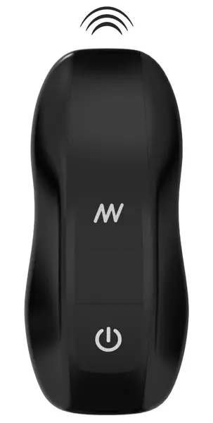 ANOS RC Vibrating Plug Set - 3 Sizes, Waterproof, Silicone, Black