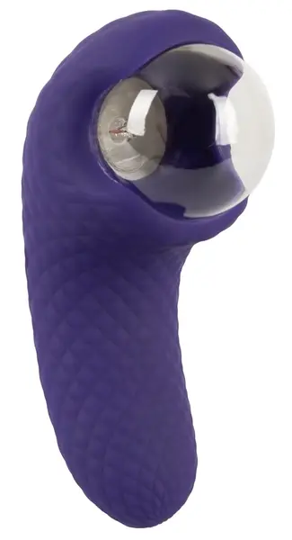 beau coeur Zanto Plasma Dual-Ended Vibrator with Illuminated Glass Ball, 13.3 cm
