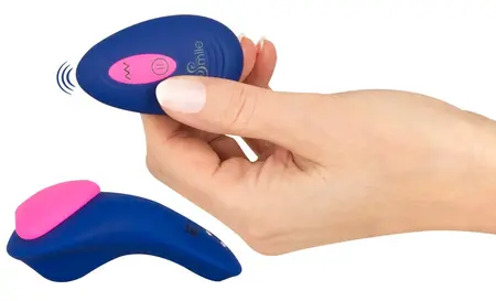 Sweet Smile RC Heart-Shaped Intimate Wearable Vibrator Pink 10cm
