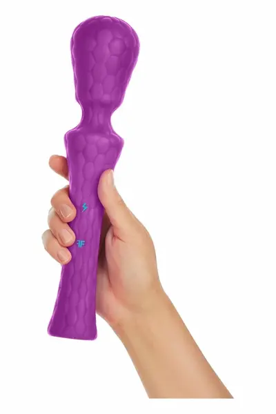 Ultra Wand XL голям вибратор микрофон, лилав, водоустойчив, 29 см