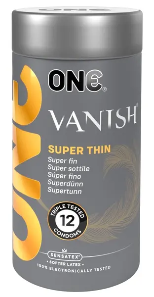 ONE Vanish Hyperthin 12 pcs - Ultra-Thin Transparent Protective Covers