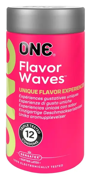Flavor Waves веган ароматизирани презервативи, 12 бр.