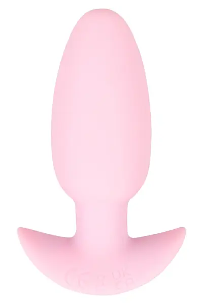 Cuties Rose Vibrating Plug - Compact Silicone Model, 7 Modes, 8 cm