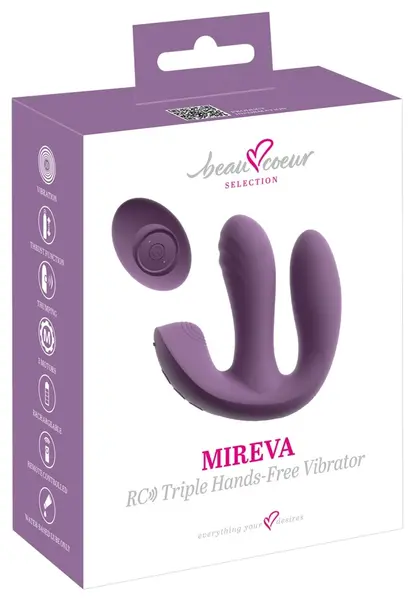 Mireva RC вибратор с дистанционно за няколко зони