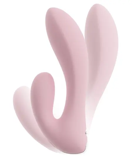beau coeur Cerya Strong Mini Dual-Arm Vibrator, 14 cm, Purple