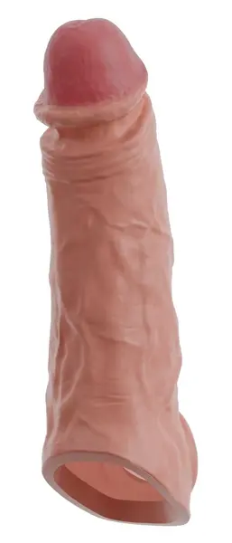 Realistixxx RealSleeve Vibrating Extension 20 cm Liquid Silicone