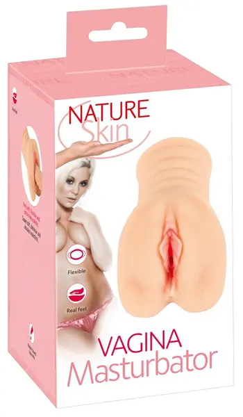 Nature Skin Intimate Machine Realistic Texture 16cm TPE Skin-Tone