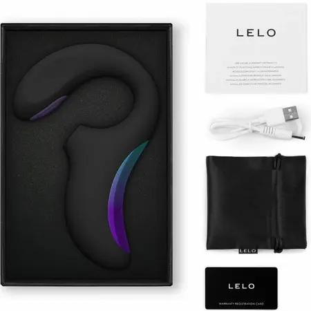 LELO ENIGMA Double Sonic Intimate Device Black, App-Control, 8 Modes