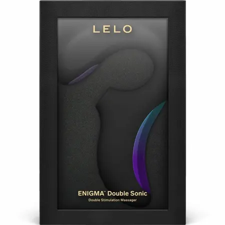 LELO ENIGMA Double Sonic Intimate Device Black, App-Control, 8 Modes