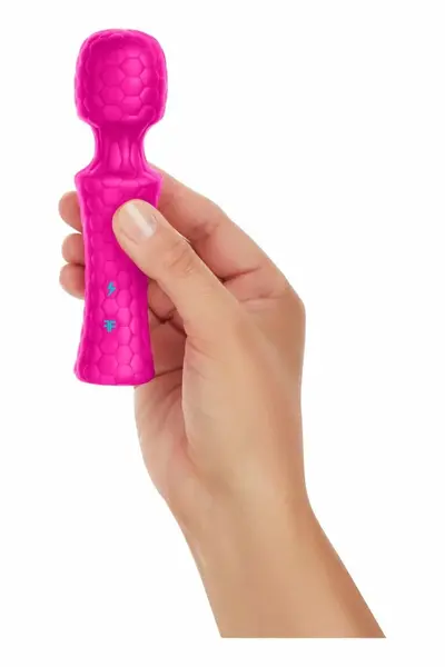 FemmeFunn Ultra Wand Mini Pink - Compact Waterproof Vibrating Wand