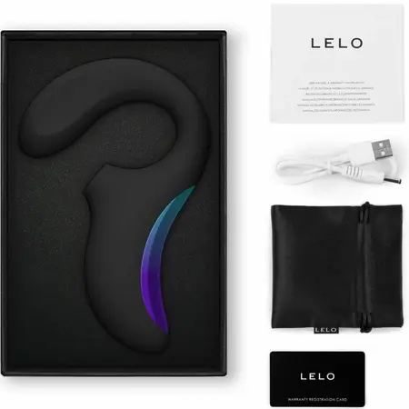 LELO ENIGMA Wave Triple Motor Sonic Massager Black 182mm