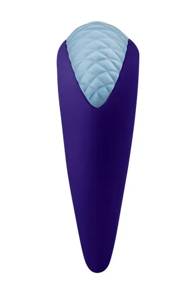 FemmeFunn Volea Dark Purple/Light Blue - Precision Fluttering Tip Vibrator