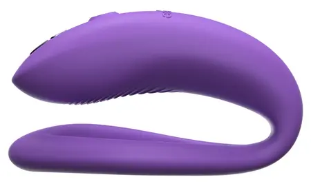 We-Vibe Sync O Bright Purple Couples Device - App Control, Flexible Fit