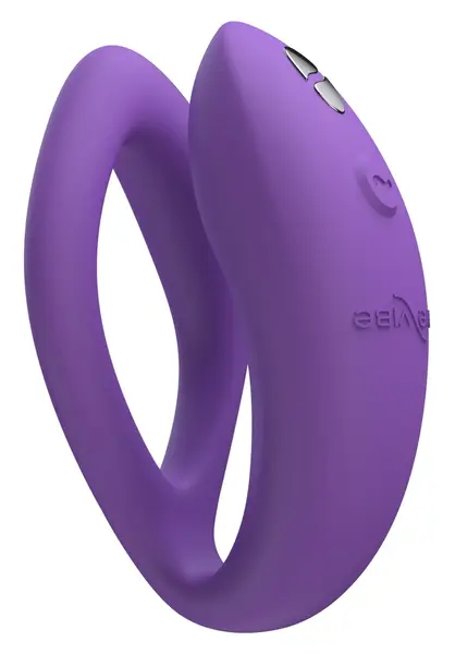 We-Vibe Sync O Bright Purple Couples Device - App Control, Flexible Fit