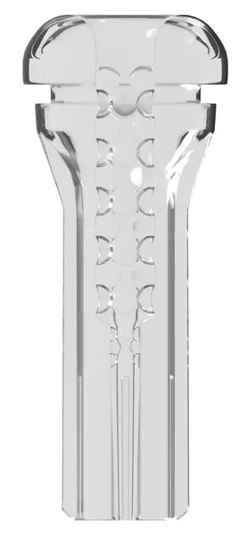 PDX Elite ViewTube XXL See-Thru LED Intimate Machine, Transparent 27.3cm
