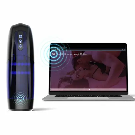 Magic Motion Xone Interactive Intimate Device with App Control Black