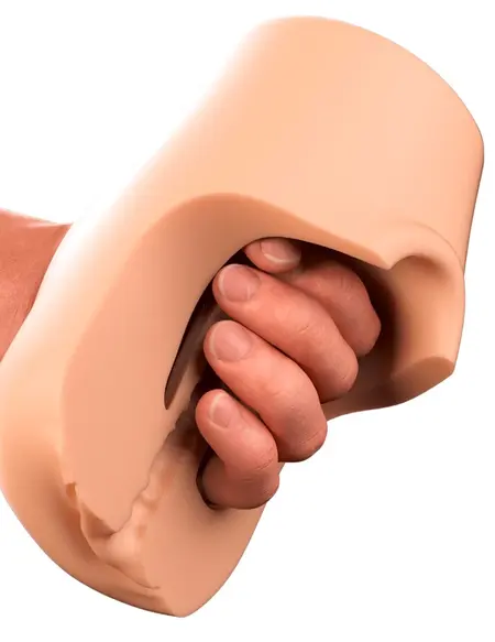 PDX Plus Squeeze Core Stroker Intimate Machine, TPE, 18 cm, Skin Touch