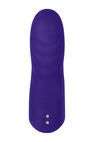 FemmeFunn Dioni Large Dark Purple - Ergonomic Finger Device, 20 Modes