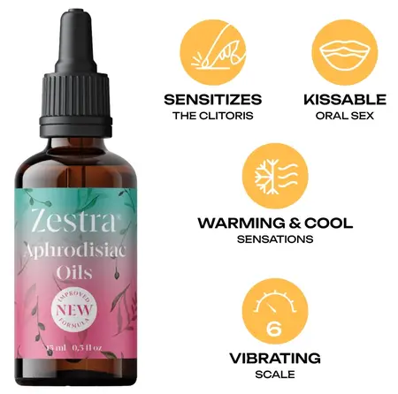 Zestra Essential Oil for Women 15 ml - Plant-Based Intimate Formula