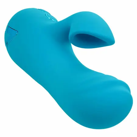 CalExotics Sunset Beach Seducer Dual-Action Vibrator Blue USB Rechargeable